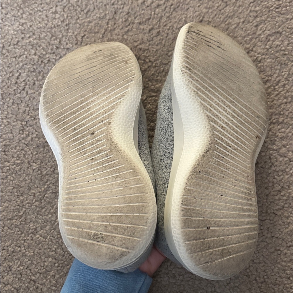 Allbirds Light Gray Wool Runner Sneakers Women’s size 8 - Picture 4 of 6